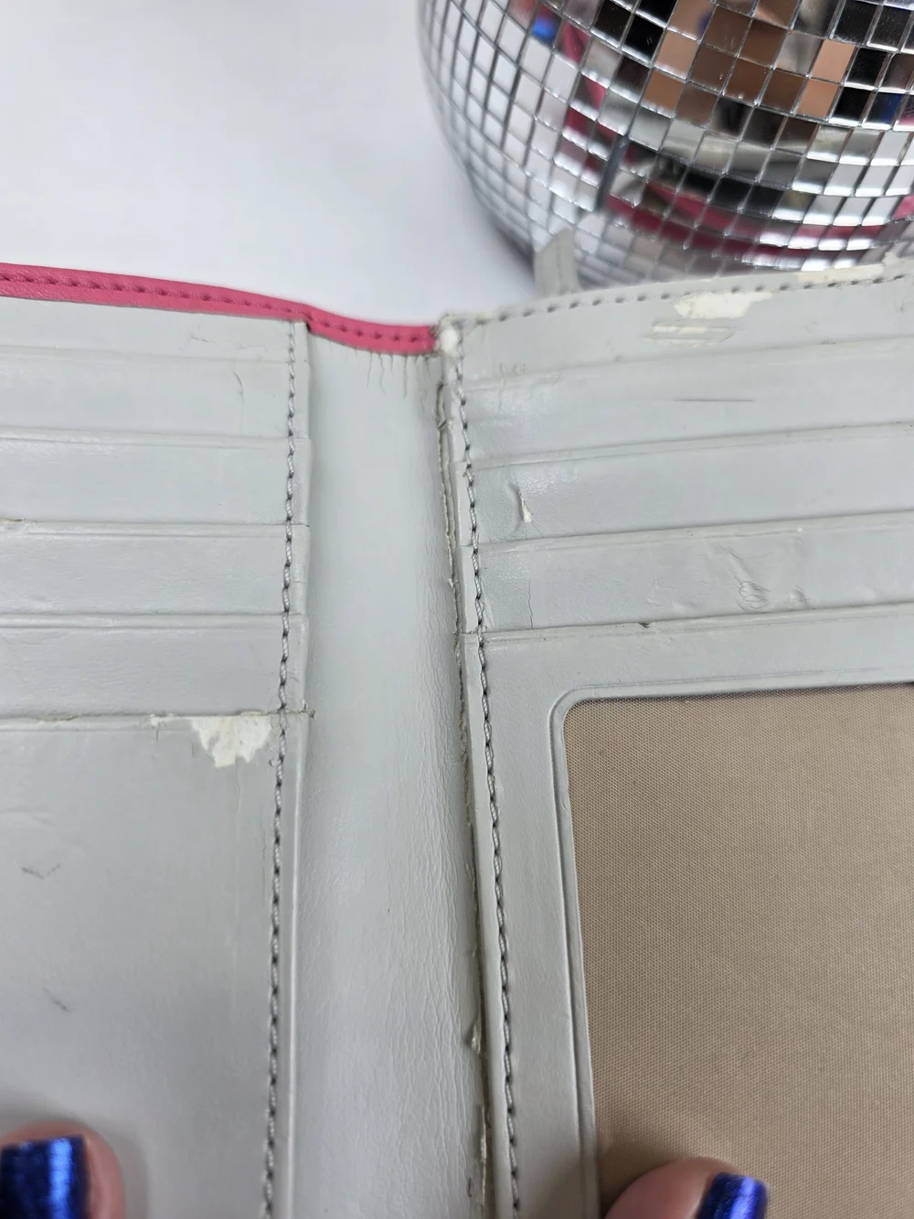 Coach pink leather